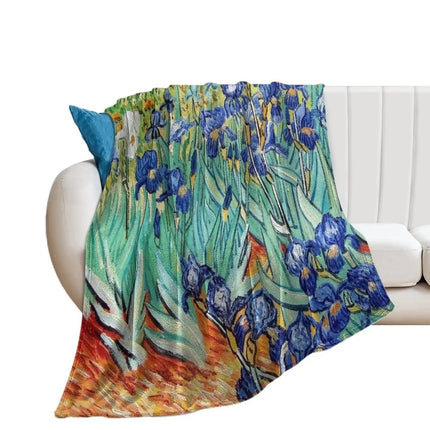 Van Gogh Starry Night 3D Throw Blankets