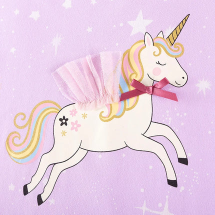 Pajama Set Baby Girl 3D Unicorn 3-12Y Sleepwear - Pajama Set - DXTON - Mad Fly Essentials