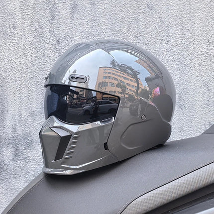 Motorcycle Helmet Double Visor 3D Dragon Helmet - Motorcycle Helmet - LVS - Mad Fly Essentials