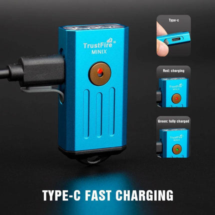 MiniX USB Rechargeable LED Flashlight – Mad Fly Essentials