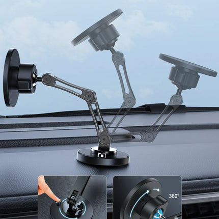 Auto Essentials Magnetic Car Phone Holder Wireless Charger for iPhone - HVLMHA - Auto Essentials - Mad Fly Essentials