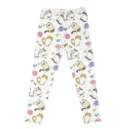Leggings Girl Cartoon Unicorn Silk Pants - Leggings - Zukocert - Mad Fly Essentials
