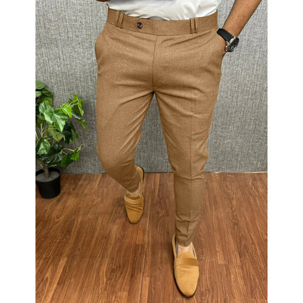 Business Casual Pants Men Summer Slim Breathable Pants - Business Casual Pants - Toplimit - Mad Fly Essentials