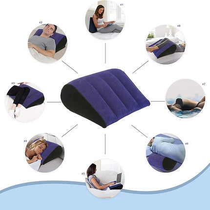 Pillows Decor Wedge Love Triangle Foldable Travel Pillow - Pillows Decor - Toughage - Mad Fly Essentials