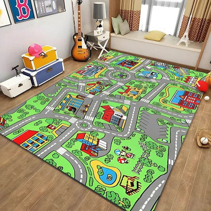 Kids Cartoon Playmat Traffic System Learning Toys - Mad Fly Essentials