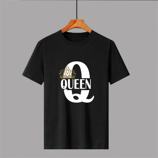 Matching Couples KING QUEEN Plus Summer Tees