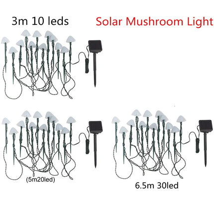 LED Garden Light Outdoor Solar Mushroom Light - LED Garden Light - Toifucos - Mad Fly Essentials