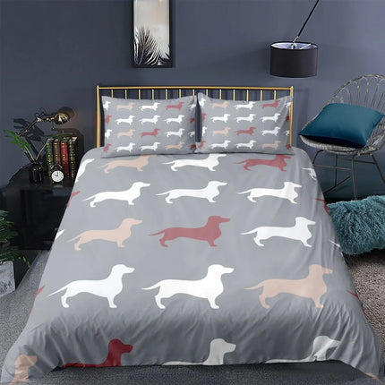Home Dachshund Dog Animal Duvet Bedding Sets