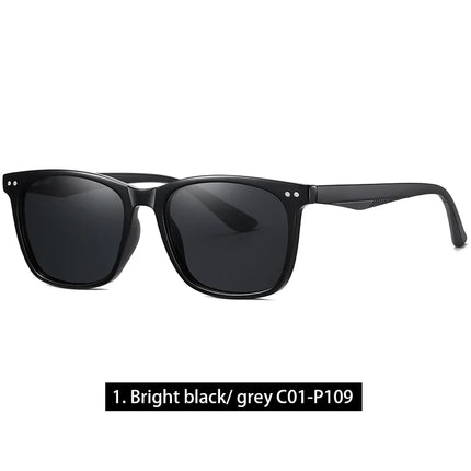 Men Sunglasses Fashion Square Polarized Eyewear - Men Sunglasses - Coolpandas - Mad Fly Essentials