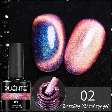 Nail Essentials Green Crystal Cat Magnetic Gel Polish - Nail Essentials - Rikonka - Mad Fly Essentials