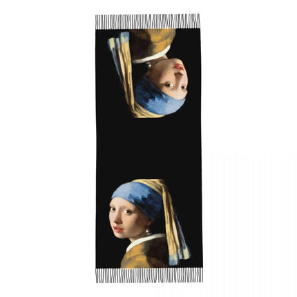 Scarf Women Girl With a Pearl Earring Women Accessories - Scarf - PMRUN - Mad Fly Essentials