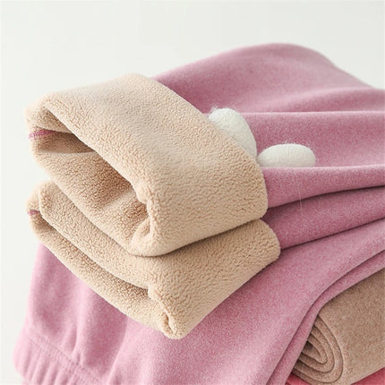 Pajama Set Women Purple Pink Thermal Intimate Sleepwear Set - Pajama Set - Vaambi - Mad Fly Essentials