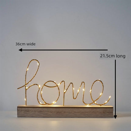 Nordic Scandinavian Love Home Ambience Light