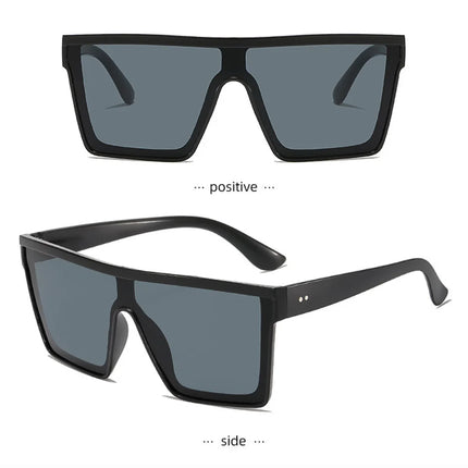 Sunglasses Men Retro Oversized UV400 Sunglasses - Sunglasses - Harmtter - Mad Fly Essentials