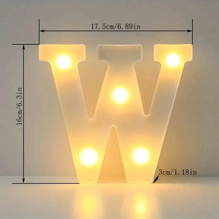 Wedding Decor Led Light Number Letters Sign - Mad Fly Essentials
