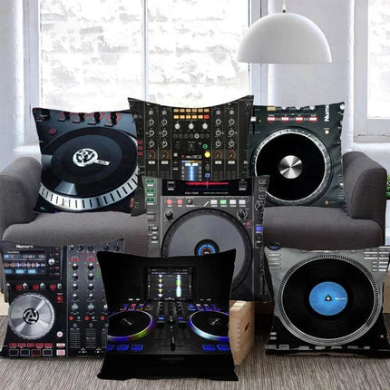 Home Bedroom DJ Music Pillows Decor - Mad Fly Essentials