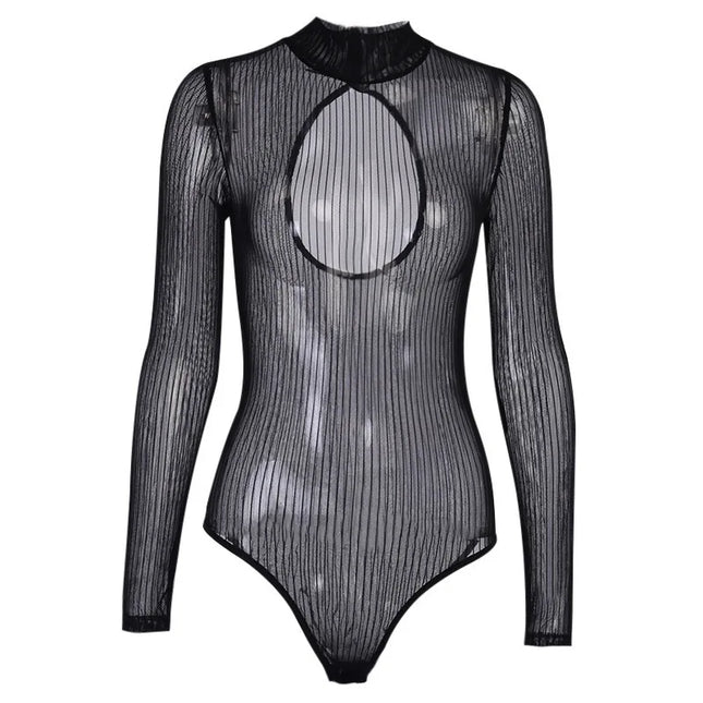 Jumpsuit Women Sexy Backless Mesh Gothic Bodysuit - Jumpsuit - EKMT - Mad Fly Essentials