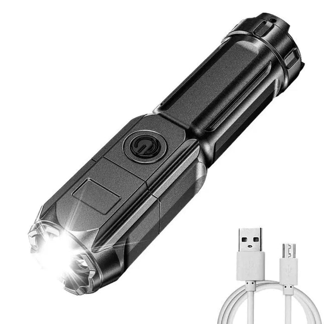 Rechargeable Zoom USB Special Forces LED Mini Flashlight