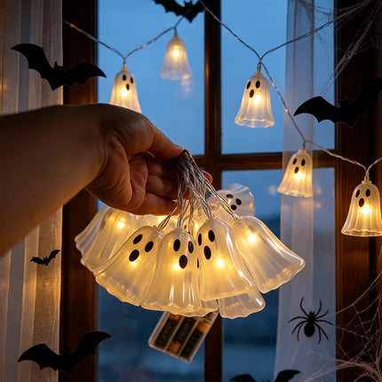 Halloween Decor Ghost Skull LED String Lights - Halloween Decor - Joyinled - Mad Fly Essentials