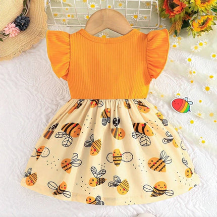 Party Dress Baby Girl Sleeveless Love Sweet Summer Casual Dress - Party Dress - DXTON - Mad Fly Essentials
