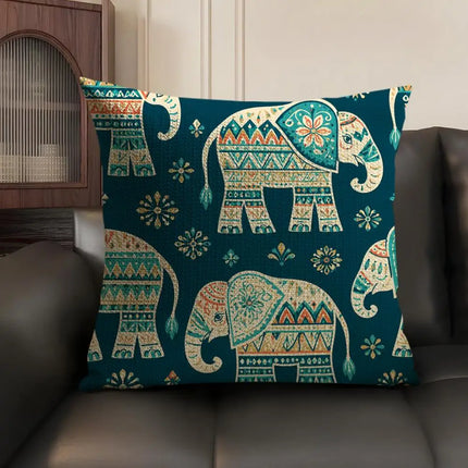Pillows Decor Indian Moroccan Elephant Animal Pillow - Pillows Decor - Wandering Tribe - Mad Fly Essentials