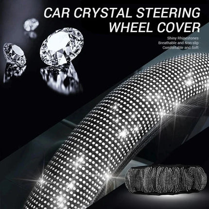 Auto Essentials Pink Sequin Steering Wheel Cover - Auto Essentials - Brangdy - Mad Fly Essentials