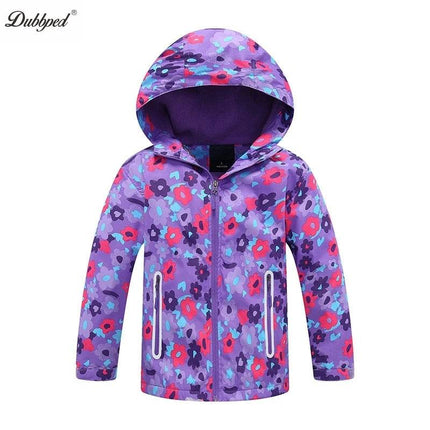 Girl New Seasonal Wear Polar Fleece Waterproof Hoodies Jacket Outerwear - Mad Fly Essentials
