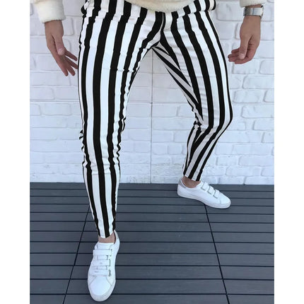 Pants Business Casual Men Checkered Fashion British Pants - Pants - Toplimit - Mad Fly Essentials