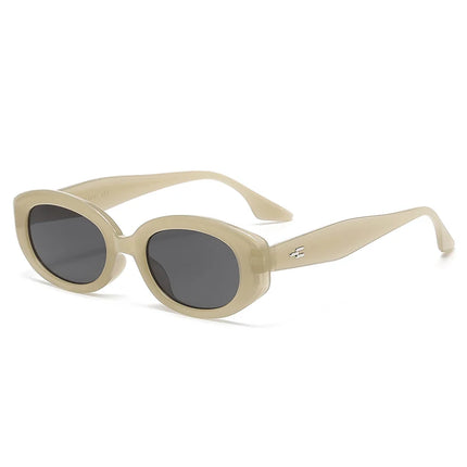 Men Sunglasses Vintage Steampunk Oval UV400 Eyewear - Men Sunglasses - DDDLong - Mad Fly Essentials