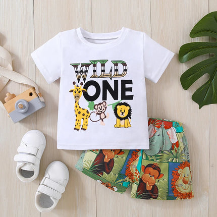 Baby Boys 0-18M Casual Animal Outfits
