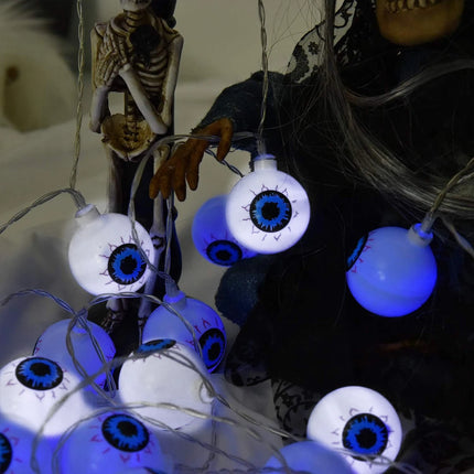 LED Fairy Light Spooky 20LED Eyeball String Lights - LED Fairy Light - TItanfire - Mad Fly Essentials