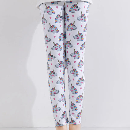 Leggings Baby Girl Floral 3D Pencil Pants - Leggings - LMOFA - Mad Fly Essentials