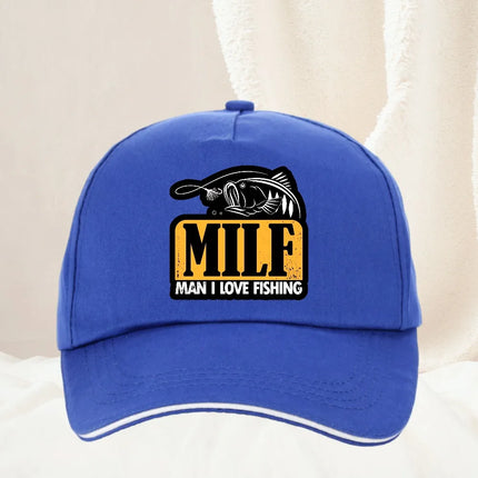 Hat Men Love Fishing Vintage Trucker Cap - Hat - Orchid - Mad Fly Essentials