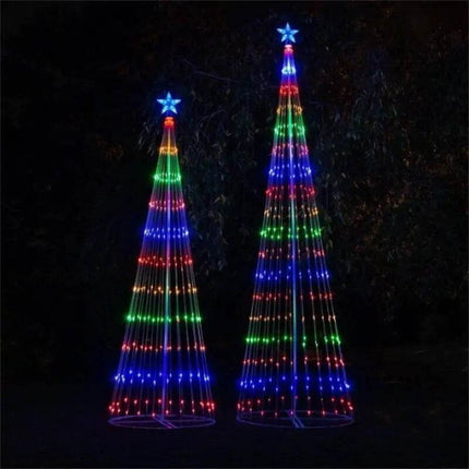 Animated Lightshow Cone Led Christmas Tree - Mad Fly Essentials