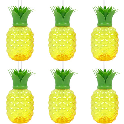 Party Essentials Pineapple Strawberry Fruit 8pc Cups - Party Essentials - 001 - Mad Fly Essentials