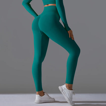 Fitness Leggings Women Seamless Bubble Butt Leggings - Fitness Leggings - Peeli - Mad Fly Essentials