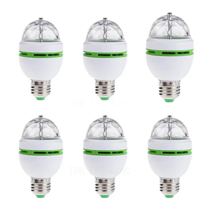 LED Party Light Birthday E27 Auto Rotating Stage Light - LED Party Light - Thebse - Mad Fly Essentials