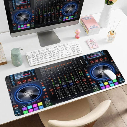DJ Controller Black Large Mouse Pad PC Accessories - Mad Fly Essentials