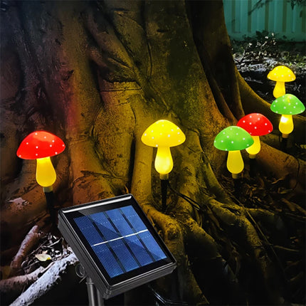 Solar Outdoor Garden Pathway Mushroom Light Sets