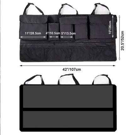 Auto Back Seat Trunk Storage Organizer Bag