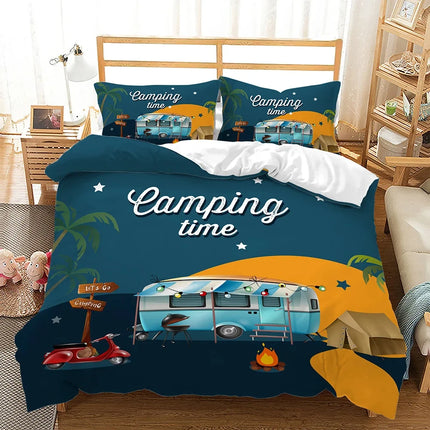 Home Camper 3D Duvet Comforter Bedding Set