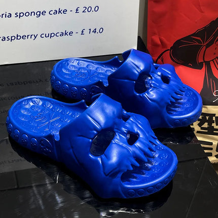 Men Footwear Summer Retro 3D Skull Sandals - Men Footwear - Comwarm - Mad Fly Essentials