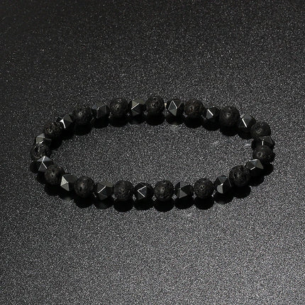 Bracelet Natural Tiger Eye Hematite Bracelets - Bracelet - Hobborn - Mad Fly Essentials