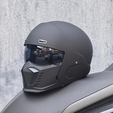 Motorcycle Helmet Double Visor 3D Dragon Helmet - Motorcycle Helmet - LVS - Mad Fly Essentials