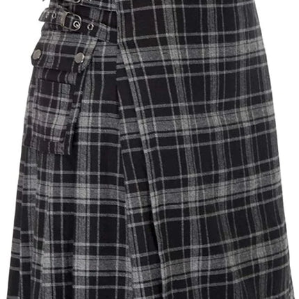 Costume Wear Men Plaid Scottish Buckle Skirt - Costume Wear - Instant Costumes - Mad Fly Essentials