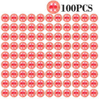 Red 100Pcs