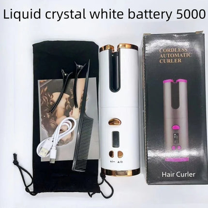 Hair Accessories Cordless USB Rechargeable Curling Iron - Hair Accessories - Chainer - Mad Fly Essentials
