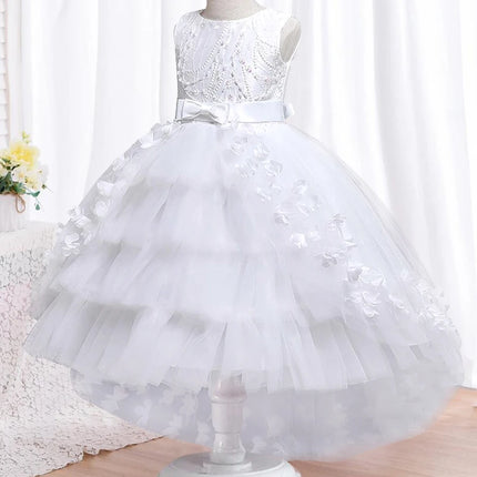 Princess Dress Baby Girl 3-12Y Petal Pink Bridesmaid Dress - Princess Dress - LJW - Mad Fly Essentials