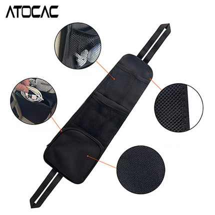 Auto Essentials Car Seat Side Organizer Multi Pocket Mesh Bag Hanging - Auto Essentials - Extractme - Mad Fly Essentials