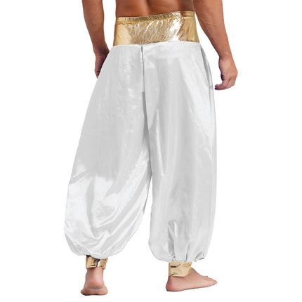 Costume Wear Men Arabic Medieval Prince Harem Dance Trousers - Costume Wear - Tiaobug - Mad Fly Essentials